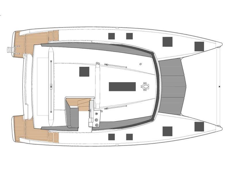 Book yachts online - catamaran - Fountaine Pajot Lucia 40 - Kit-Cat - rent