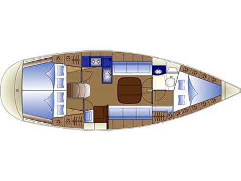 Book yachts online - sailboat - Bavaria 36 - Diana - rent