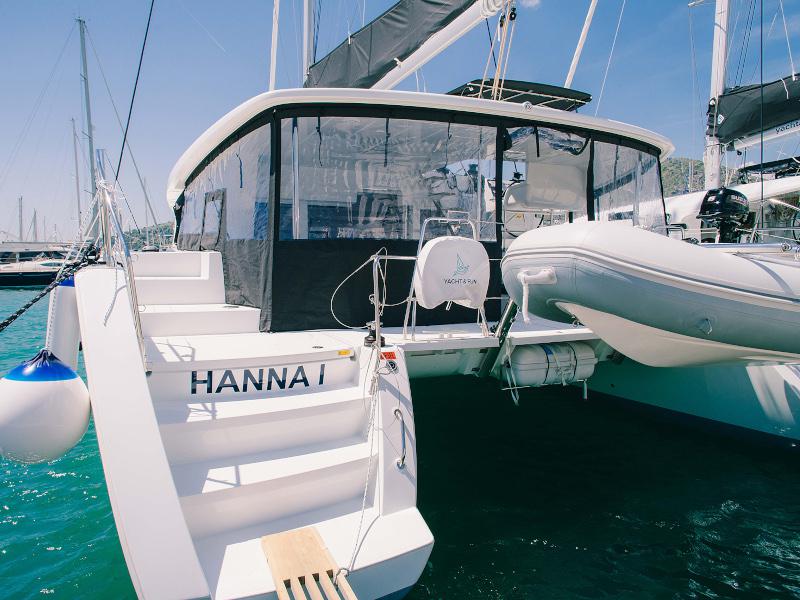 Book yachts online - catamaran - Lagoon 450 Sport - Hanna I. - rent