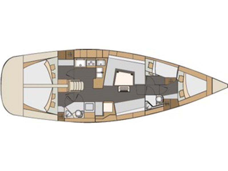 Book yachts online - sailboat - Elan 45 Impression - Alpha - rent