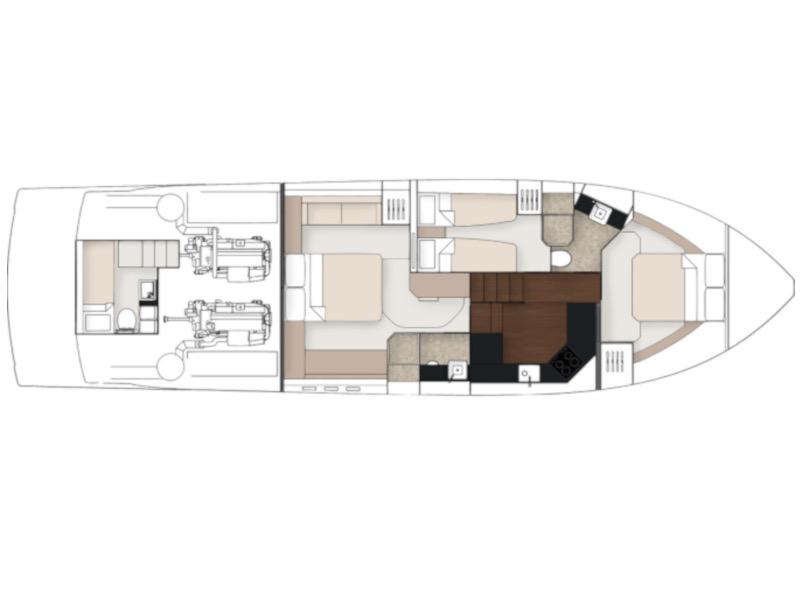 Book yachts online - motorboat - Fairline Squadron 53 - Squadron 53 - rent