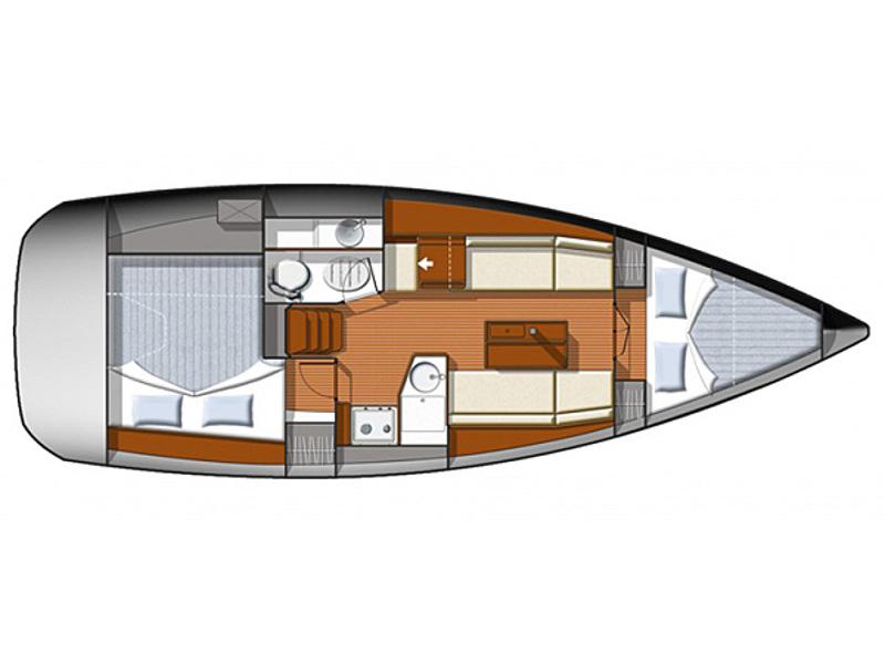 Book yachts online - sailboat - Sun Odyssey 33i - Stramala - rent