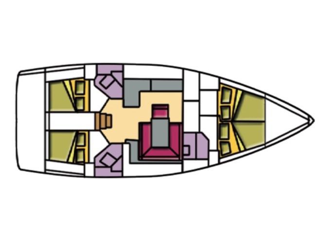 Book yachts online - sailboat - Bavaria Cr 46 - Aludra - rent