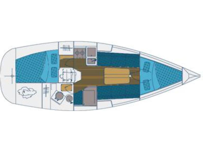 Book yachts online - sailboat - Elan 31 Performance - Sailway Tres - rent