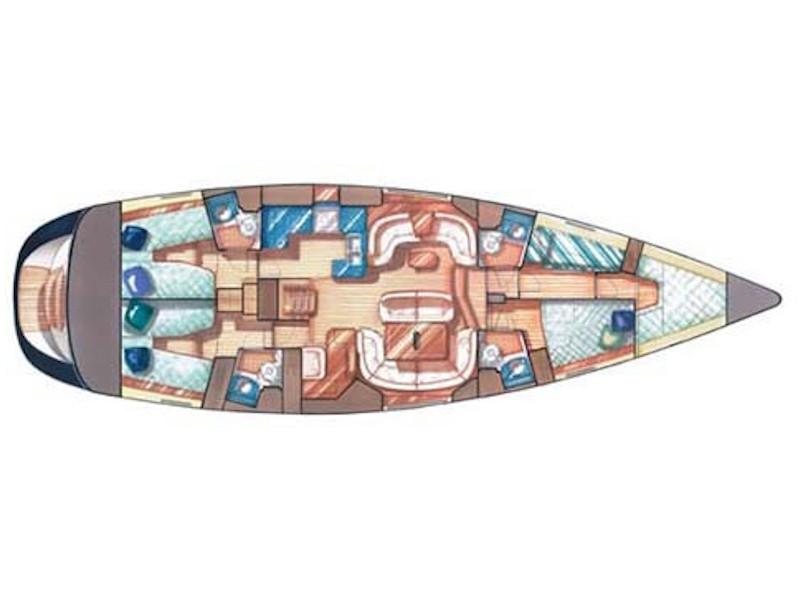 Book yachts online - sailboat - Sun Odyssey 54DS - Slavonka - rent