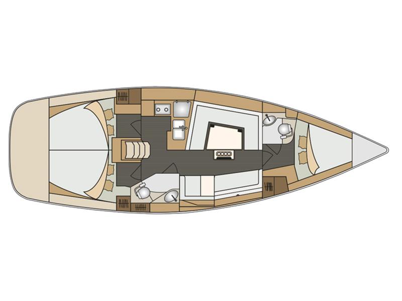 Book yachts online - sailboat - Elan 40 Impression - La Marchesa - rent
