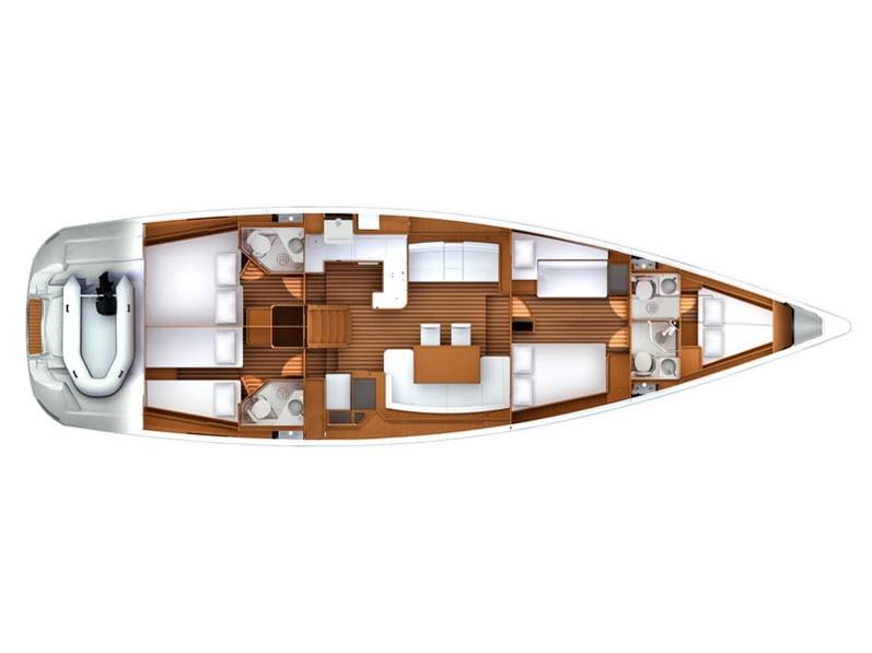 Book yachts online - sailboat - Jeanneau 57 - Summerlove - rent