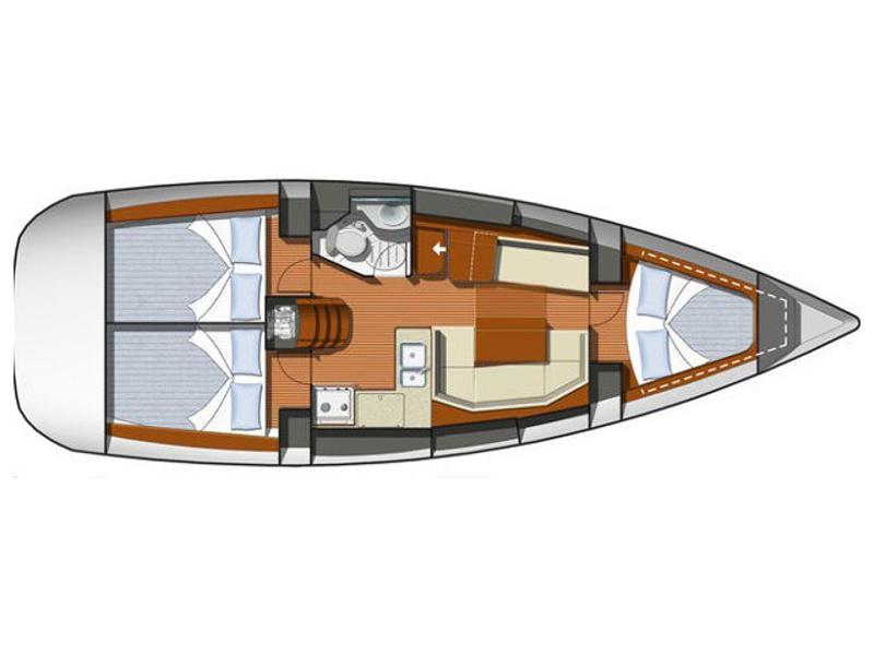 Book yachts online - sailboat - Sun Odyssey 36i - Lauren - rent
