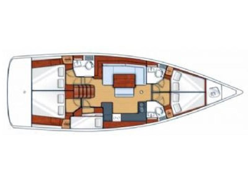 Book yachts online - sailboat - Oceanis 48 - Marina Star - rent