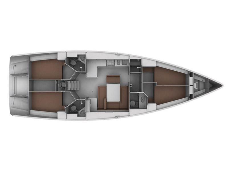 Book yachts online - sailboat - Bavaria 45 Cruiser - Priamos - rent