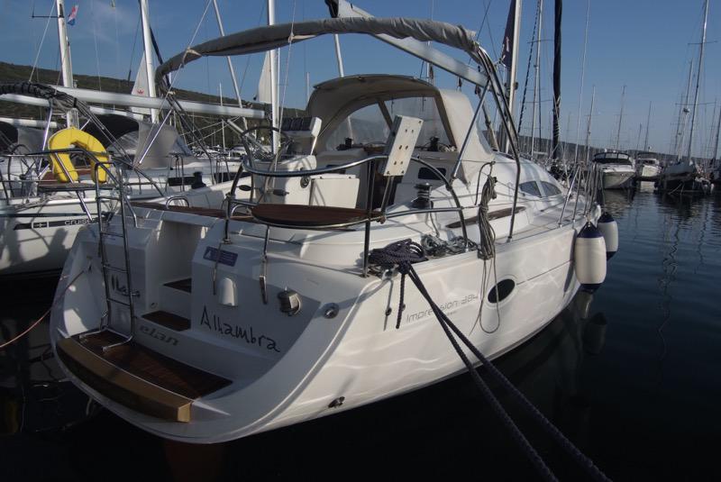 Book yachts online - sailboat - Elan 384 Impression - ALHAMBRA - rent