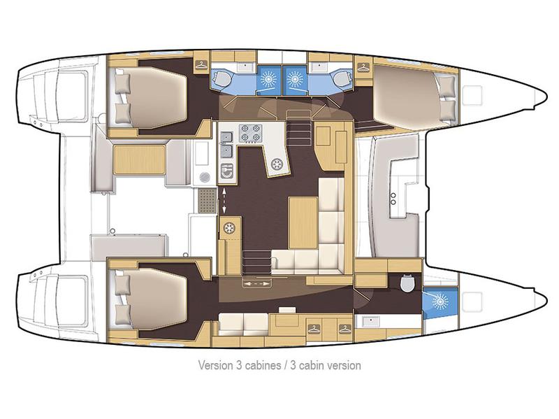 Book yachts online - catamaran - Lagoon 450 Sport - Ocean Dreams - rent