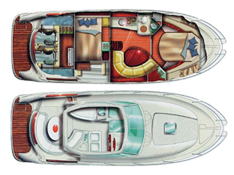 Book yachts online - motorboat - Prestige 34 - GOA 4 - rent