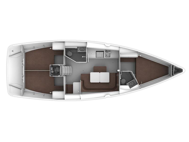 Book yachts online - sailboat - Bavaria Cruiser 41 - Melia - rent