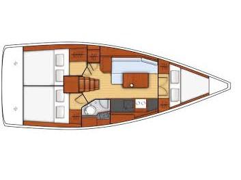 Book yachts online - sailboat - Oceanis 35.1 - Senza Fretta - rent