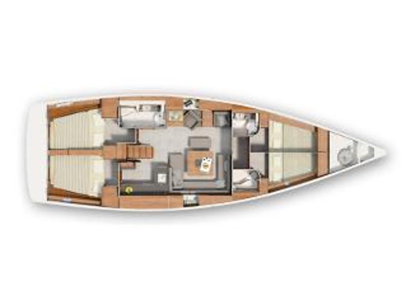 Book yachts online - sailboat - Hanse 455 - Istria - rent