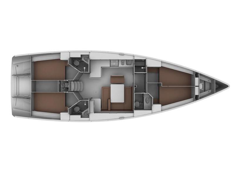 Book yachts online - sailboat - Bavaria Cruiser 45 - Chiara F. - rent