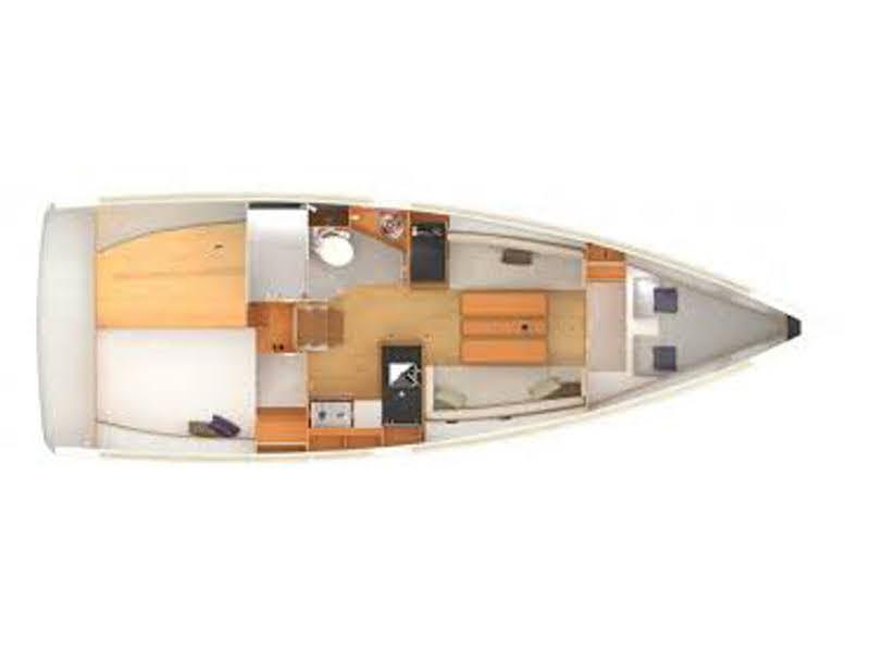 Book yachts online - sailboat - Sun Odyssey 349 - Negroni - rent
