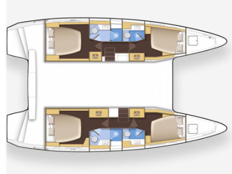 Book yachts online - catamaran - Lagoon 42 - Lagoon 42 Croatia - rent