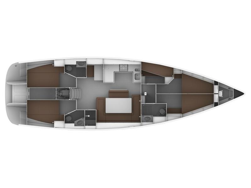 Book yachts online - sailboat - Bavaria Cruiser 50 - B50-12 - rent