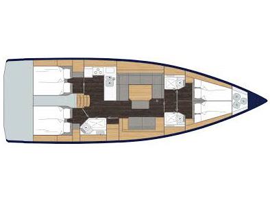Book yachts online - sailboat - Bavaria C45 Style - BavC45-19-D - rent