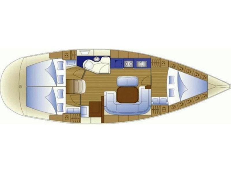 Book yachts online - sailboat - Bavaria 38 - B38-05-K - rent