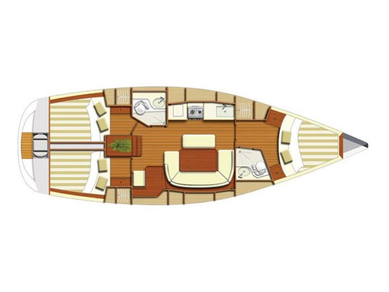 Book yachts online - sailboat - Dufour 385 - D385-07-P - rent