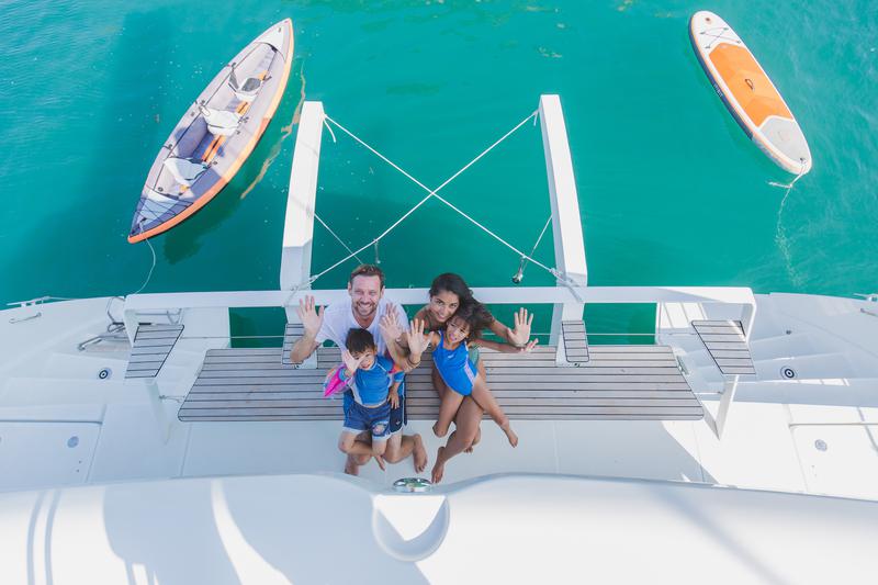 Book yachts online - catamaran - Lagoon 52F - Blue Moon - rent