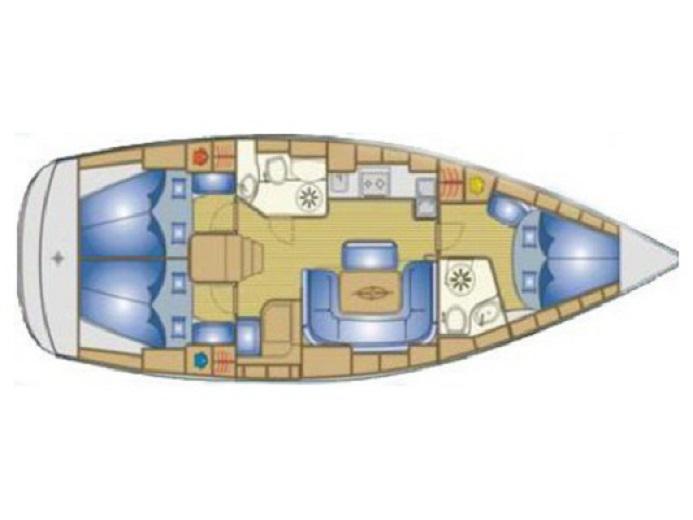 Book yachts online - sailboat - Bavaria 39 Cruiser - Axion - rent