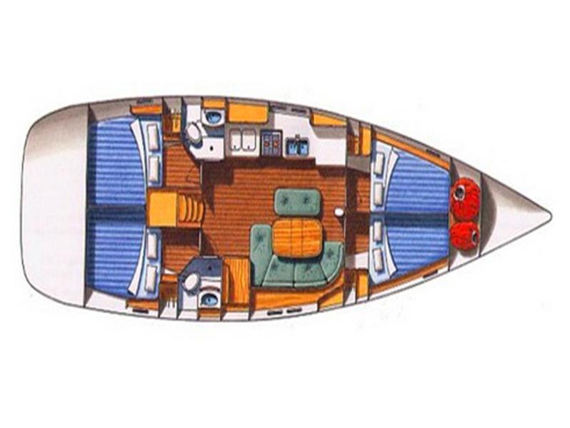 Book yachts online - sailboat - Oceanis 45 - FORTUNE - rent