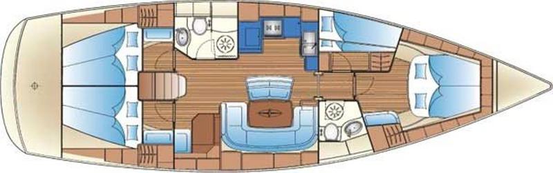 Book yachts online - sailboat - Bavaria 46 Cruiser - Enalia (Refit 2019) - rent