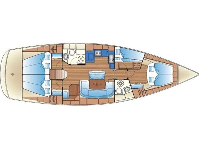 Book yachts online - sailboat - Bavaria 46 Cruiser - Enalia (Refit 2019) - rent