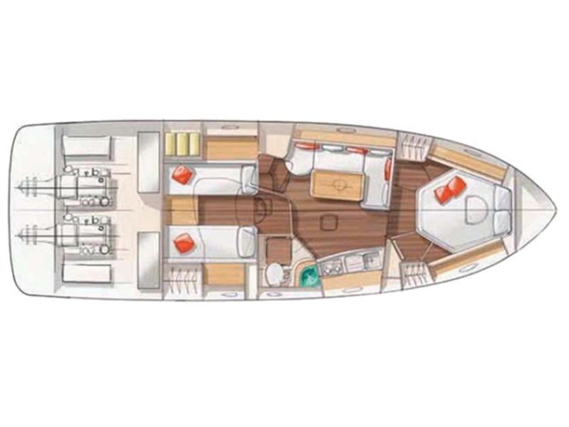 Book yachts online - motorboat - Monte Carlo 37 Hard Top - Leni Lu - rent