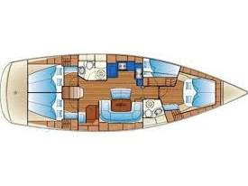 Book yachts online - sailboat - Bavaria 46 Cruiser - Joyful Wind - rent