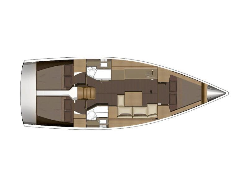 Book yachts online - sailboat - Dufour 382 Grand Large Notus 2016 - Notus - rent