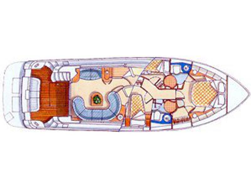 Book yachts online - motorboat - Azimut 46 - ALMA LIBRE II A/C GEN - rent