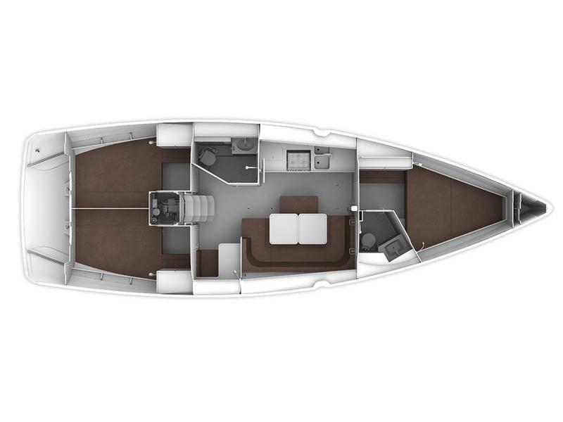Book yachts online - sailboat - Bavaria Cruiser 41 - Amaluna - rent