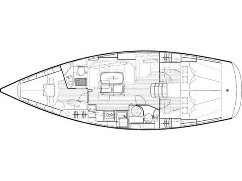 Book yachts online - sailboat - Bavaria 40 Cruiser - Ruck Zuck - rent