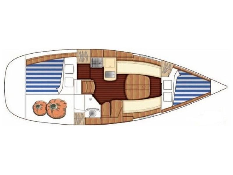 Book yachts online - sailboat - First 31.7 - Ruta - rent