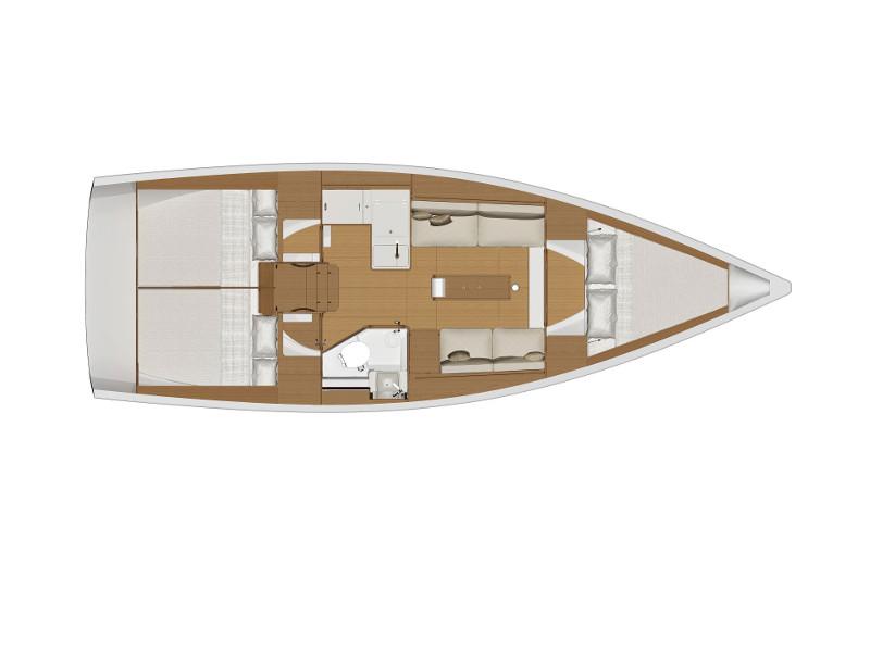 Book yachts online - sailboat - Dufour 360 Grand Large - Vanila - rent