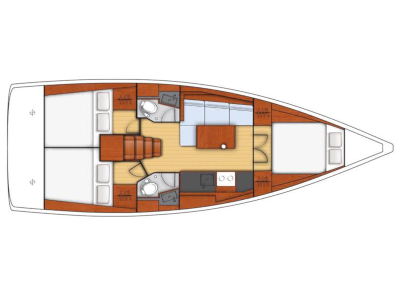 Book yachts online - sailboat - Oceanis 38.1 - Neo - rent