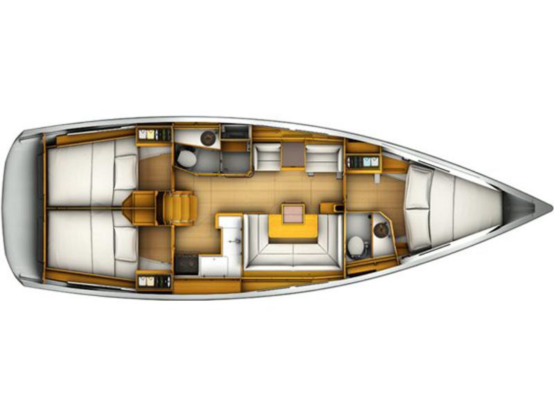 Book yachts online - sailboat - Sun Odyssey 409 - Yerdeniz - rent