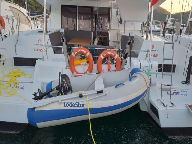 Book yachts online - catamaran - Lucia 40 - El Camino - rent