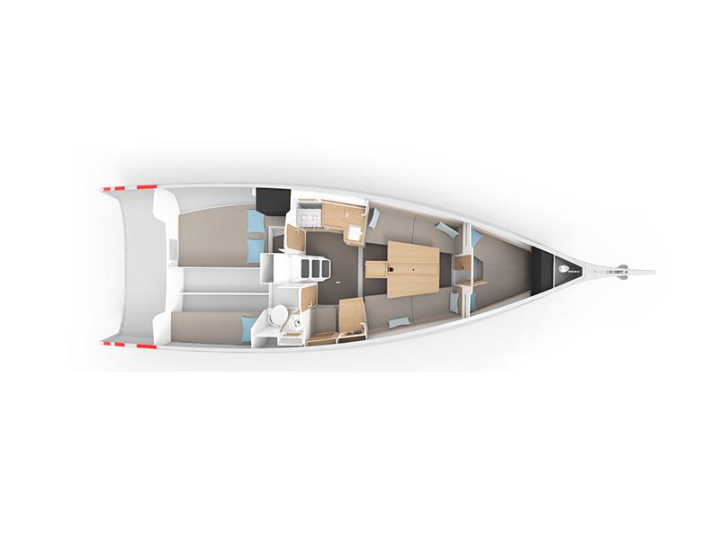 Book yachts online - sailboat - Ofcet 32 sc - Timanfaya - rent