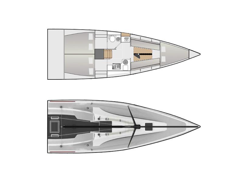 Book yachts online - sailboat - MMW 33 - Cipango - rent
