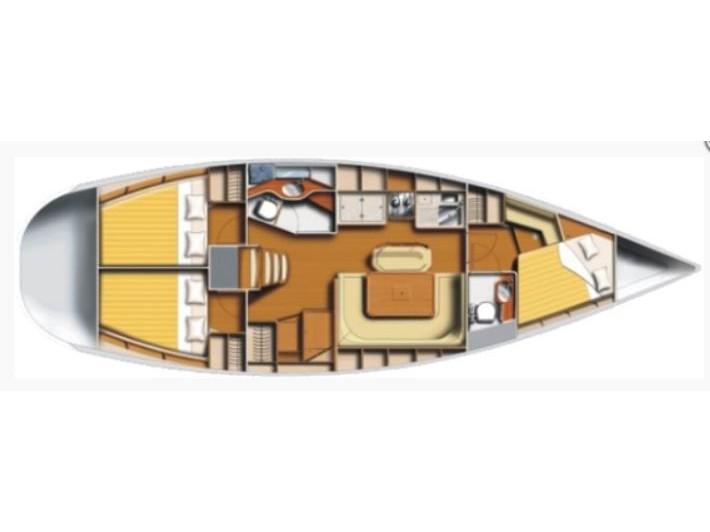 Book yachts online - sailboat - Harmony 52 - Dorado - rent