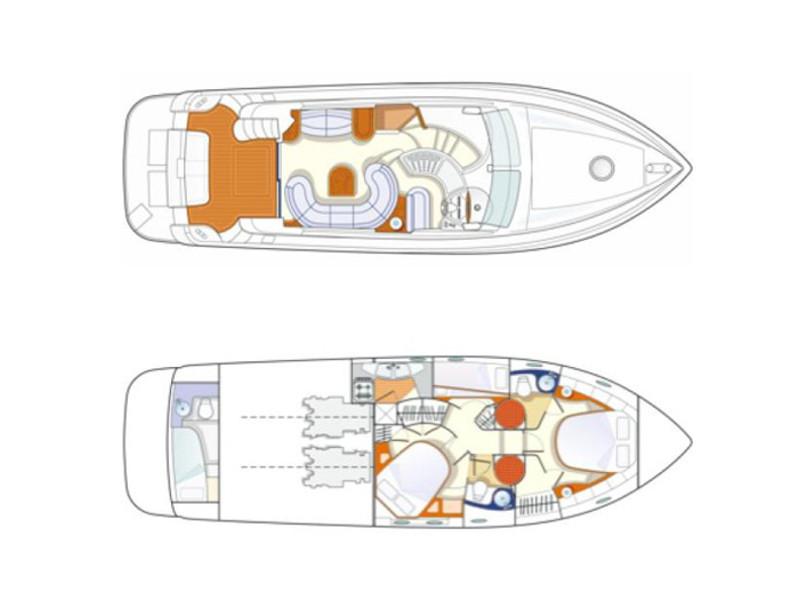 Book yachts online - motorboat - Azimut 46 - MARTA VIII - rent