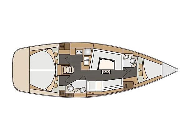 Book yachts online - sailboat - Elan Impression 40 - Fides - rent