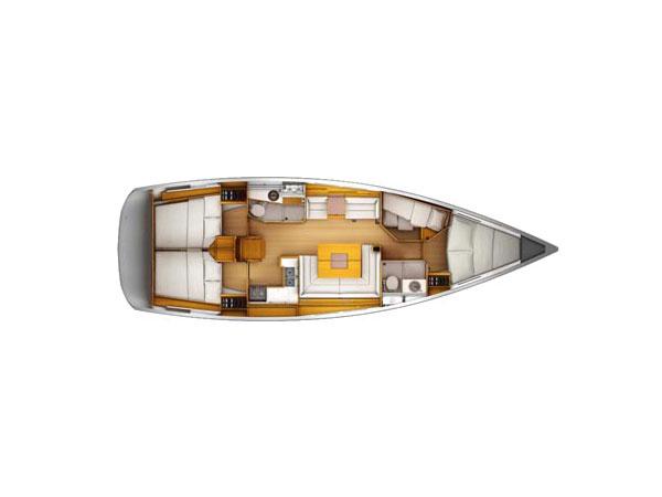 Book yachts online - sailboat - Sun Odyssey 439 - Tangreto - rent