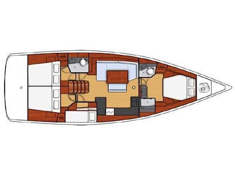 Book yachts online - sailboat - Oceanis 48 (10-4) - Lady Bug I - rent